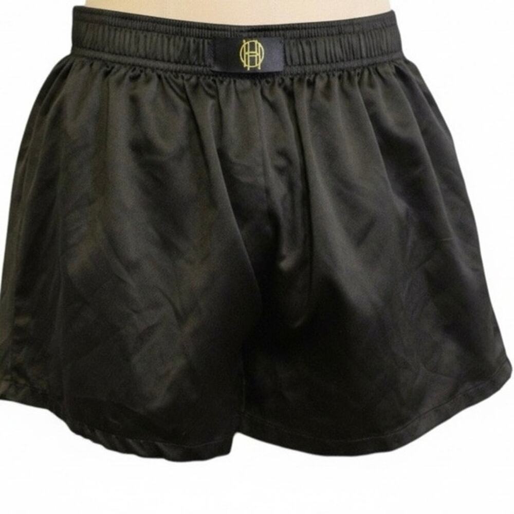 House of Harlow Black Satin Sleep Shorts Women’s Size Small